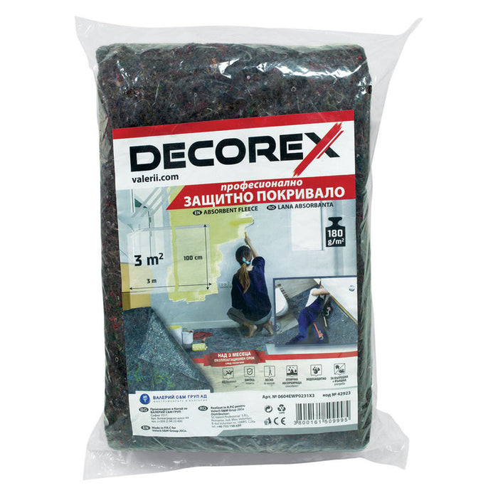 DECOREX COVER FELT 180G/M2 1 MX 3 M DECOREX