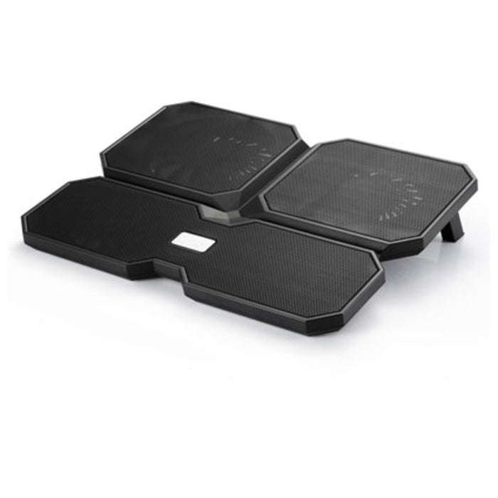 Laptop cooler DeepCool Multi Core X6, 15.6", 2x140+100 mm, Black