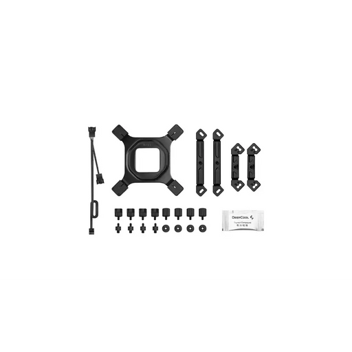 DeepCool AG620 BK ARGB Processor Air cooler 12 cm Black White 1 pc(s)