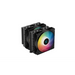 DeepCool AG620 BK ARGB Processor Air cooler 12 cm Black White 1 pc(s)