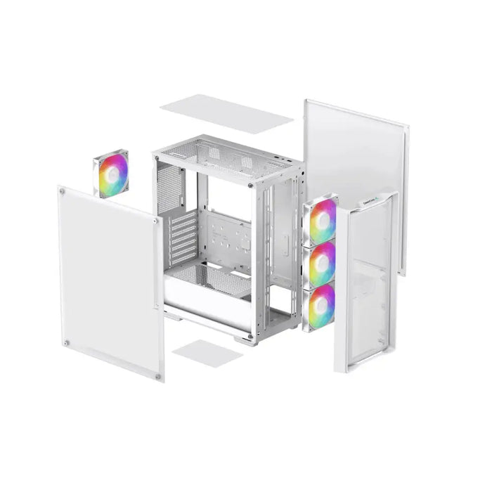 DeepCool CC560 MESH V2 WH Midi Tower White - Computer casesOBU-OBU<<<CasesOBU<<<ActionPL