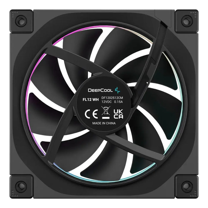 DeepCool FL12-3 in 1 Computer case Fan 12 cm Black 3 pc(s) - Cooling - fansCHL-WEN<<<CoolingCHL<<<ActionPL&&&Cooling