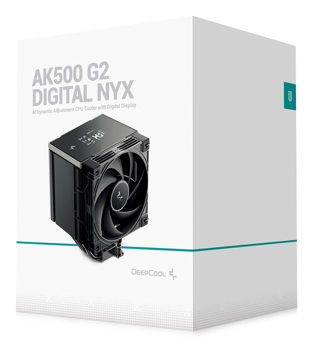 DeepCool AK500 G2 Digital NYX Processor Air cooler 12 cm Black 1 pc(s)