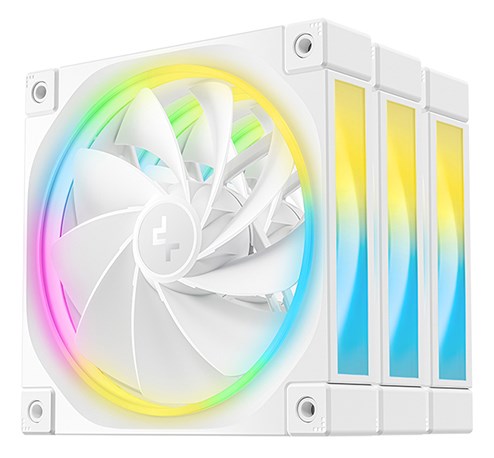 DeepCool FL12R WH-3 IN 1 Computer case Fan 12 cm White 3 pc(s)