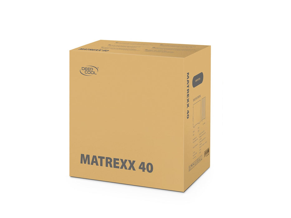 DeepCool MATREXX 40 3FS Micro Tower Black