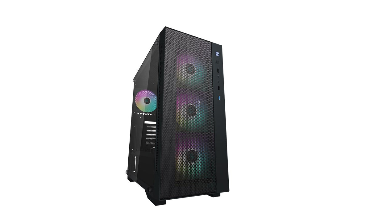 ATX Semi-tower Box DEEPCOOL Matrexx 55 Mesh ADD-RGB 4F Black