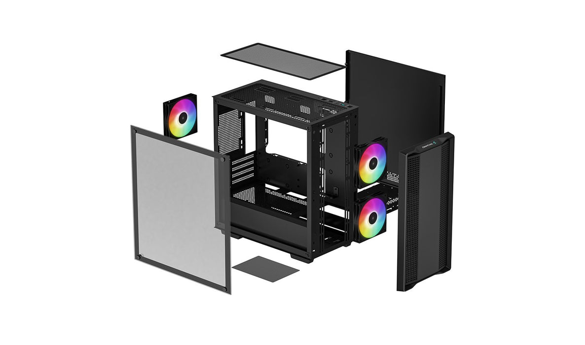 DeepCool CC360 ARGB Mini Tower Black
