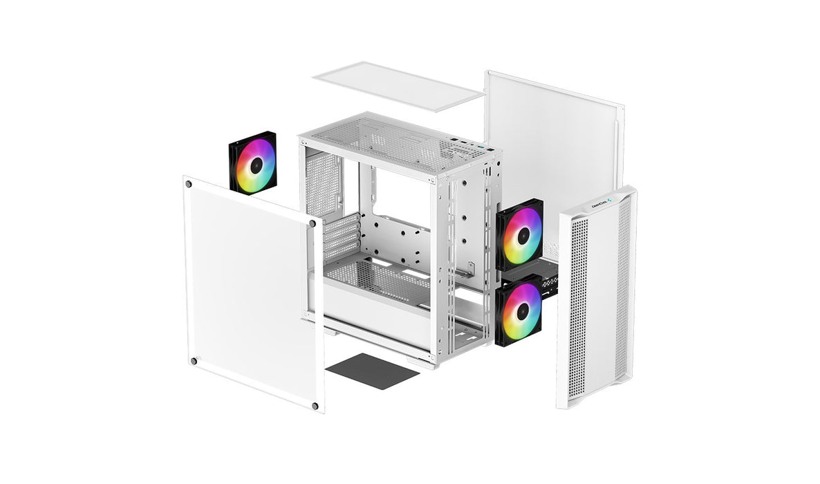 DeepCool CC360 WH ARGB Mini Tower White