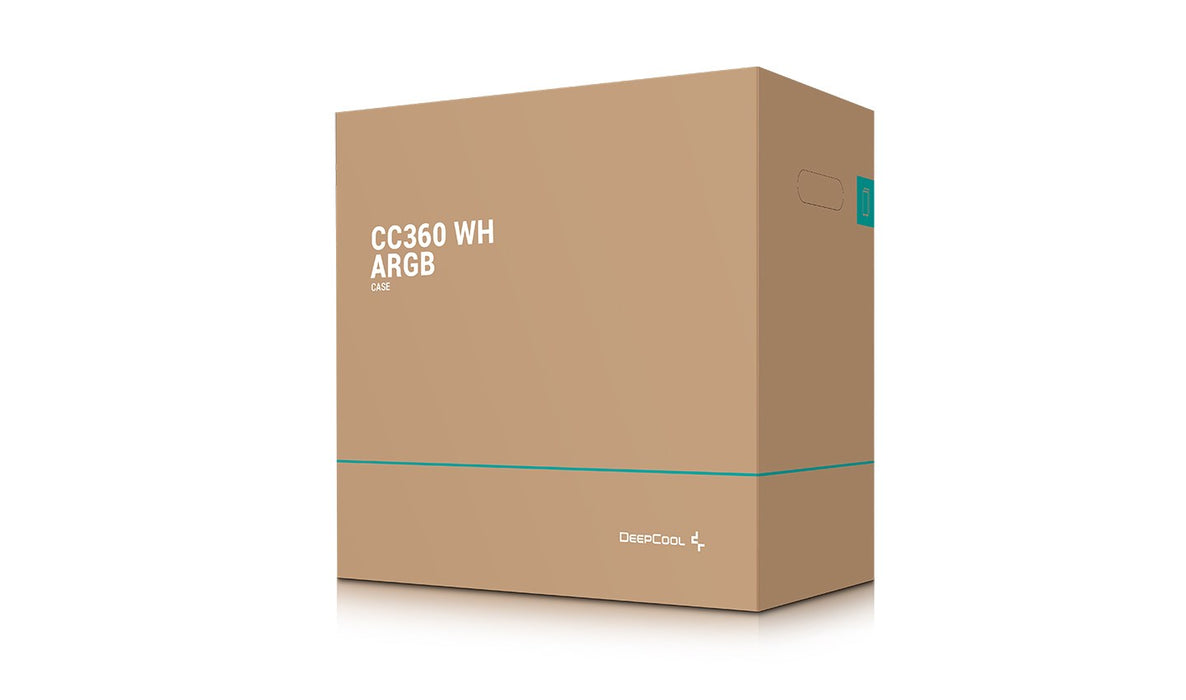 DeepCool CC360 WH ARGB Mini Tower White