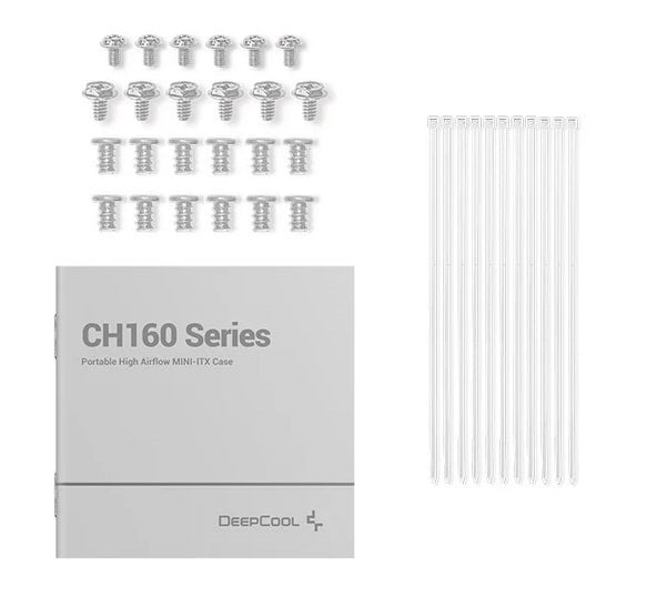 DeepCool CH160 MESH WH computer case