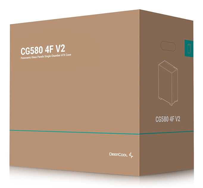 DeepCool CG580 4F V2 Midi Tower Black