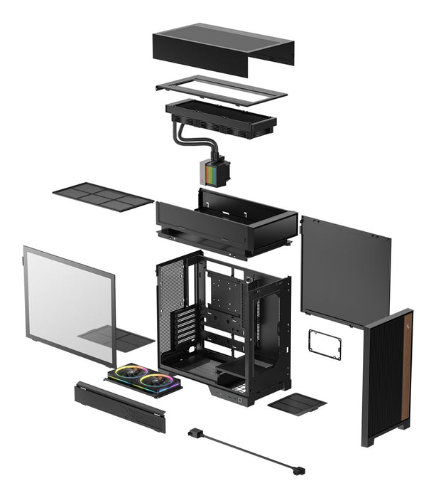DeepCool CL6600 Midi Tower Black