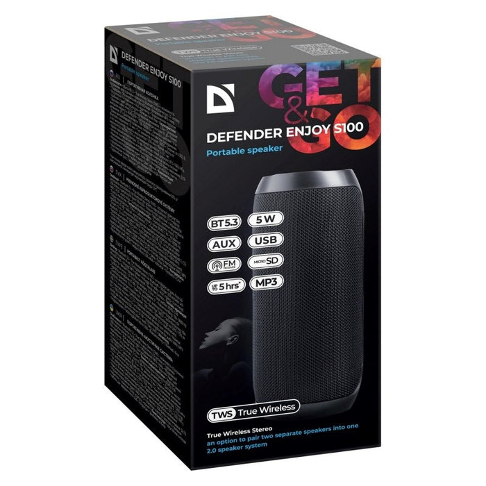BLUETOOTH SPEAKER DEFENDER S100 5W