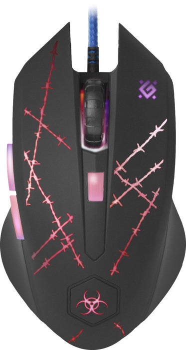 Defender Forced GM-020L mouse Gaming Ambidextrous USB Type-A Optical 3200 DPI