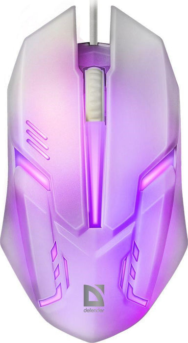 MOUSE DEFENDER CYBER MB-560L WHITE 7-COLORS BACKLIGHT