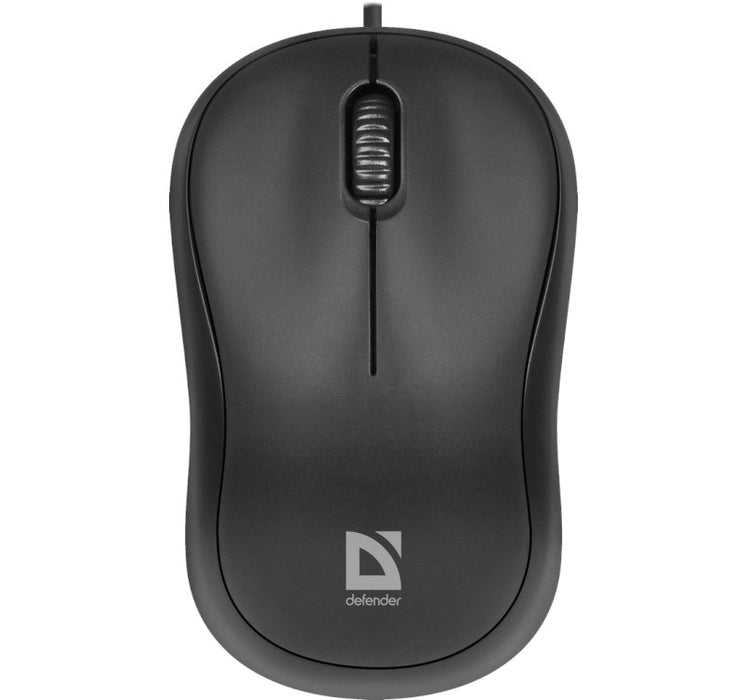 Defender MOUSE PATCH MS-759 BLACK OPTICAL 1000dpi 3P