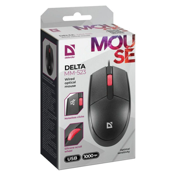 Gaming Mouse Defender DELTA MM-523 Black