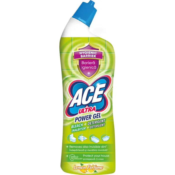 DEGREASER AND BLEACH 750 ML LEMON GEL ACE - Почистващи препарати<<<Домашни потреби<<<Кухня<<<Praktiker