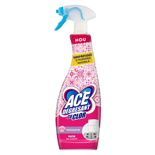 DEGREASER WITH BLEACH ULTRA SPRAY 650ML ROSE ACE - Почистващи препарати<<<Домашни потреби<<<Кухня<<<Praktiker