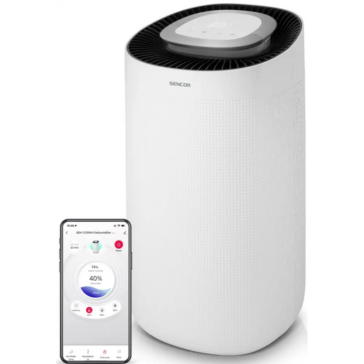 Dehumidifier SENCOR SDH 1210WH - Обезвлажнители<<<За Здравето<<<Уреди за здраве и красота<<<TechMart