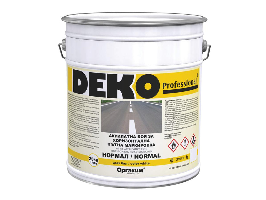 ROAD MARKING PAINT 25 KG DPR WHITE NORM