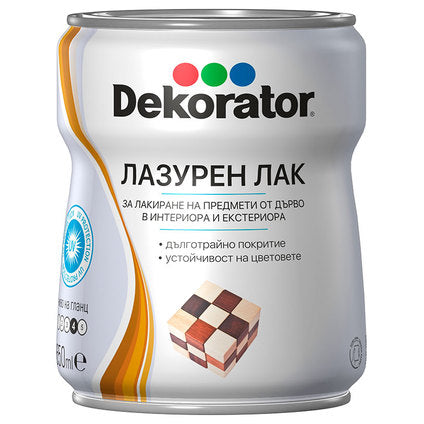 LACQUER 650 ML MAHOGANY DEKORATOR