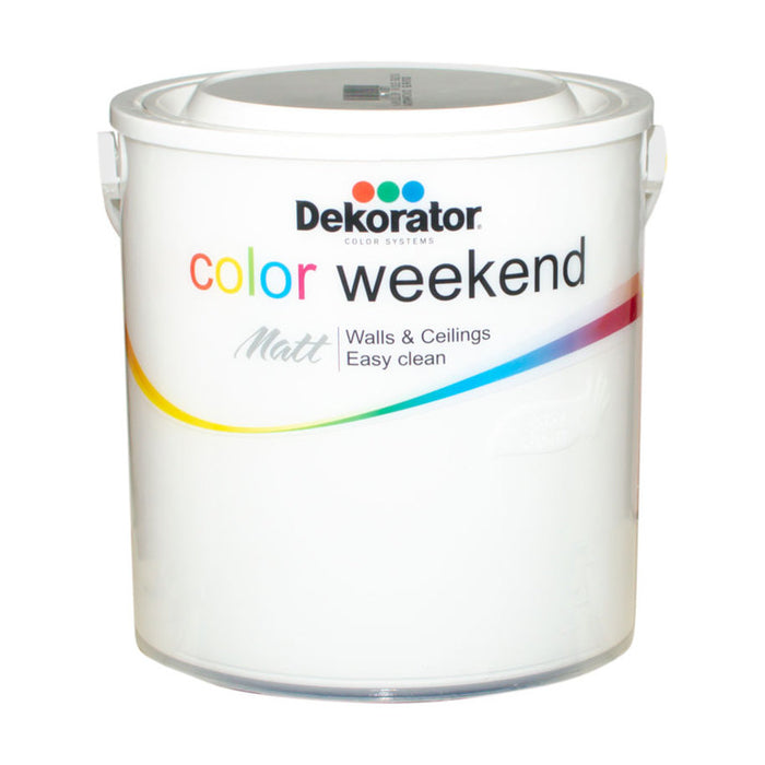COLOR LATEX MAT ALPINE WHITE 2.5 L DEKORATOR