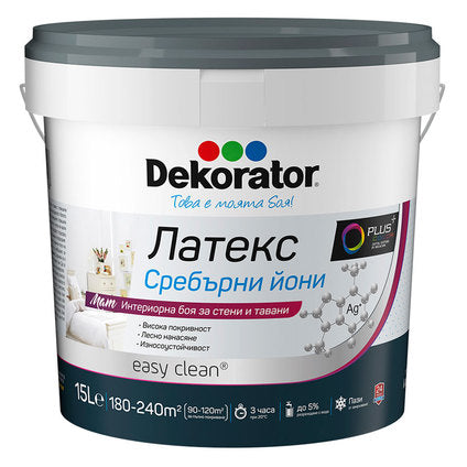 LATEX SILVER IONS P 15L DEKORATOR