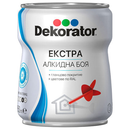 EXTRA ALKYD PAINT 650 ML RAL 7046 DEKORATOR