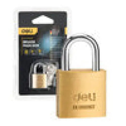 Deli Tools brass padlock EDL508907 - Other<<<Tools<<<InnproXML