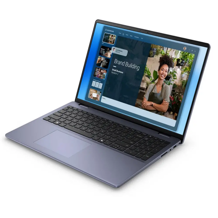 Dell 16 DC16251 Intel Core 7 150U (10 cores up to 5.4 GHz) 16.0’’ FHD+(1920x1200) AG 300nits 16GB 2x8GB DDR5 5200 MT/s