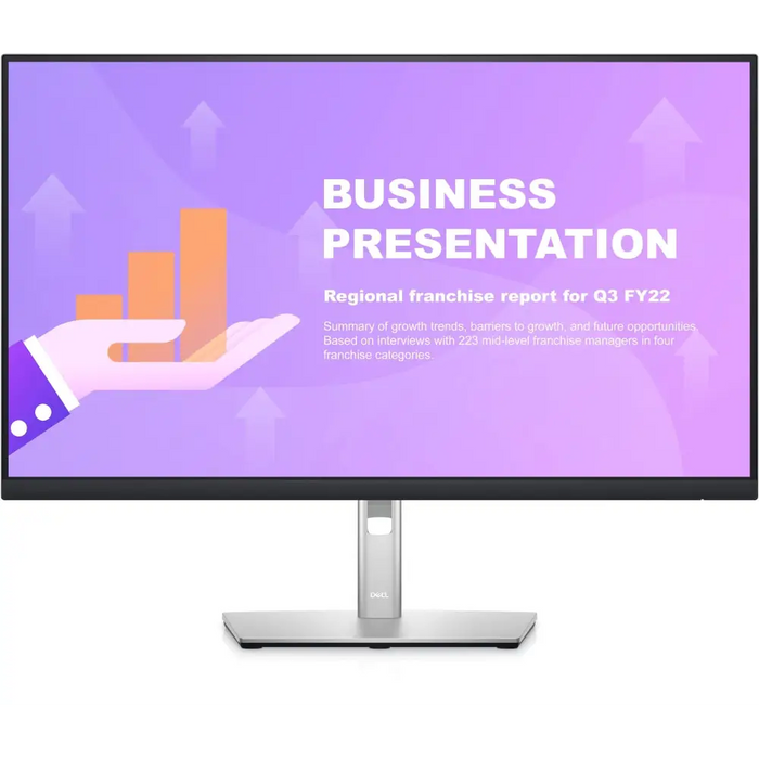 DELL P2722HE 27inch Full HD DP HDMI 4xUSB 1xUSB-C 1xRJ-45 3YPPES - Бизнес монитори<<<Дисплеи<<<Аудио Видео Дисплеи и