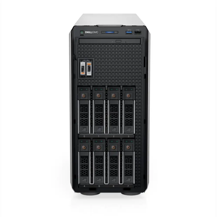 DELL PowerEdge T350 Xeon E-2314 32GB 2x960GB SSD SATA Bezel Broadcom 5720 Dual Port PERC H755 iDRAC9 Ent 15G Redundant