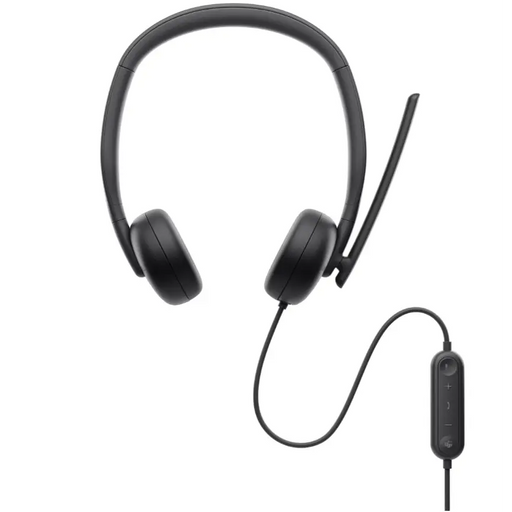 Dell Wired Headset WH3024 + Dell Wired Headset Ear Cushions - HE324 - Headset<<<DELL периферия и
