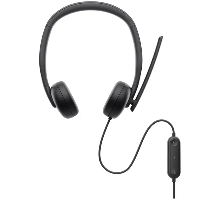 Dell Wired Headset WH3024 + Dell Wired Headset Ear Cushions - HE324 - Headset<<<DELL периферия и