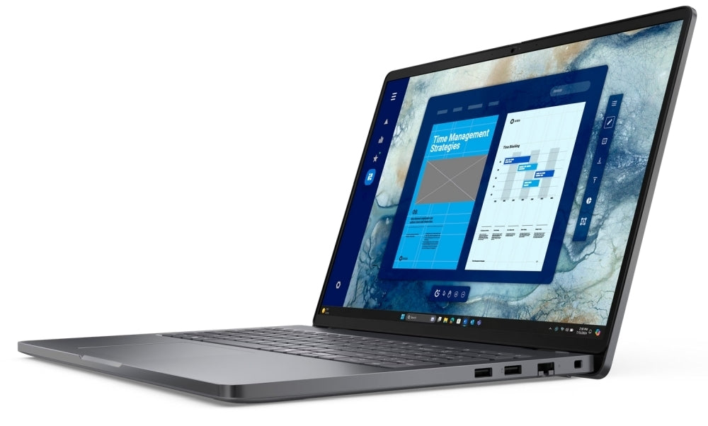 Dell Pro 16 PC16250, Intel 5 120U (10 cores, up to 5.0 GHz), 16" FHD+(1920x1200) 300nits AG, 16 GB: 1x16 GB, DDR5, 5600 MT/s, 512 GB SSD, Intel Graphics, FHD HDR IR Cam and Mic, Wi-Fi 6E, FPR, Backlit Kb, Win11 Pro, Magnetite, 3Y PS