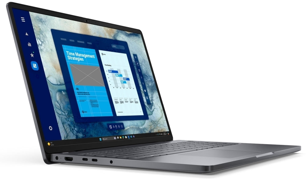 Dell Pro 16 PC16250, Intel 5 120U (10 cores, up to 5.0 GHz), 16" FHD+(1920x1200) 300nits AG, 16 GB: 1x16 GB, DDR5, 5600 MT/s, 512 GB SSD, Intel Graphics, FHD HDR IR Cam and Mic, Wi-Fi 6E, FPR, Backlit Kb, Win11 Pro, Magnetite, 3Y PS