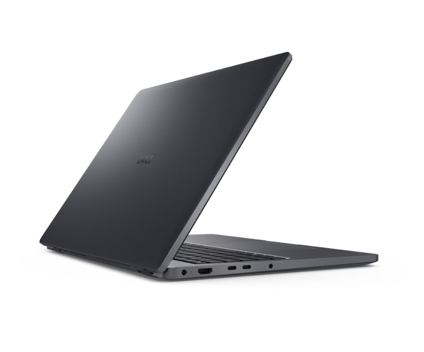 Dell Pro 16 PC16250, Intel 5 120U (10 cores, up to 5.0 GHz), 16" FHD+(1920x1200) 300nits AG, 16 GB: 1x16 GB, DDR5, 5600 MT/s, 512 GB SSD, Intel Graphics, FHD HDR IR Cam and Mic, Wi-Fi 6E, FPR, Backlit Kb, Win11 Pro, Magnetite, 3Y PS