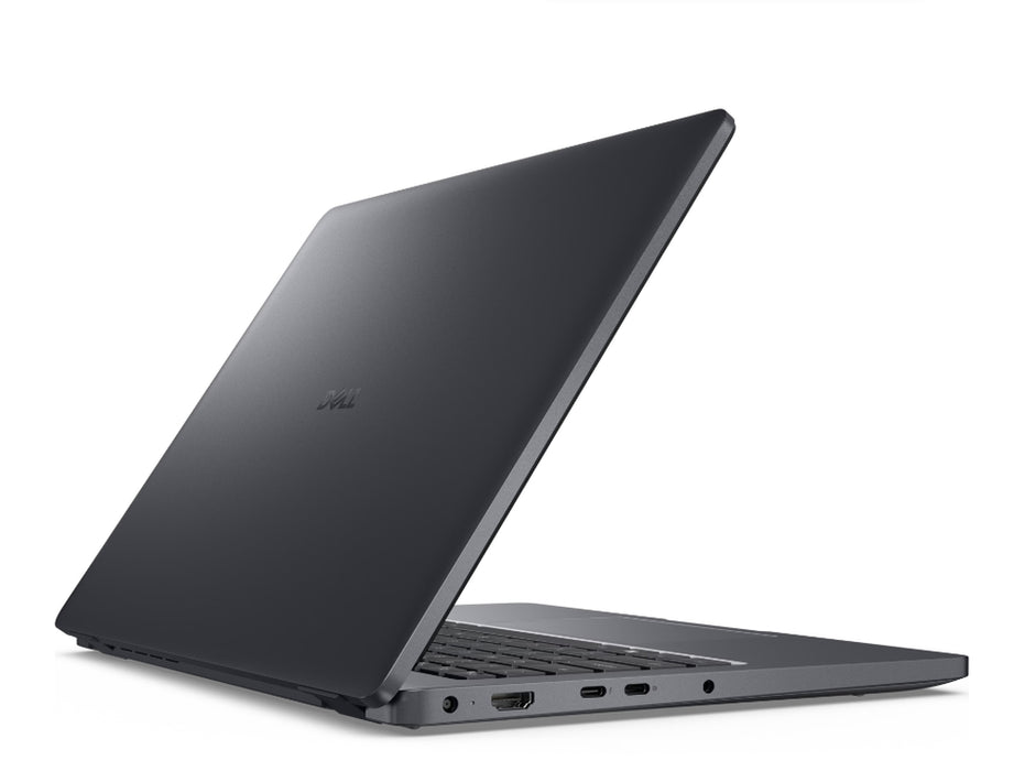 Dell Pro 14 PC14250, Intel Core  7 150U (12 MB cache, 10 cores, up to 5.4 GHz), 14" FHD+(1920x1200) IPS, 300nits AG, 16 GB: 1 x 16 GB, DDR5, 5600 MT/s, 512 GB SSD, Intel graphics, FHD HDR IR Cam and Mic, Wi-Fi 6E, FPR, Backlit Kb, Win 11 pro, Magnetite
