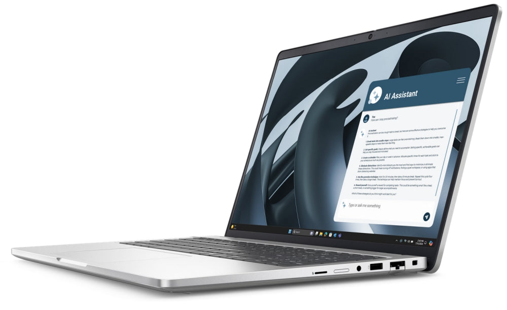Dell Pro 16 Plus PB16255, AMD Ryzen 5 PRO 230, 32GB, 1TB SSD Gen4, 16.0" FHD+, AMD Radeon 760M, FgrPr & SmtCd, FHD, IR Cam, Mic, WLAN + BT, Backlit Kb, 3 Cell, W11Pro