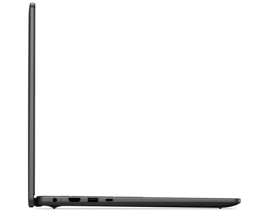 Dell 16 DC16250, Intel Core 5 120U (10 cores, up to 5.0 GHz), 16.0" FHD+(1920x1200) AG, 300nits, 16GB, 2x8GB, DDR5, 5200 MT/s, 512GB M.2 PCIe, Intel Graphics, Cam, FPR, Wi-Fi 6, Backlit Kb, Ubuntu, Carbon Black, 3Y PS