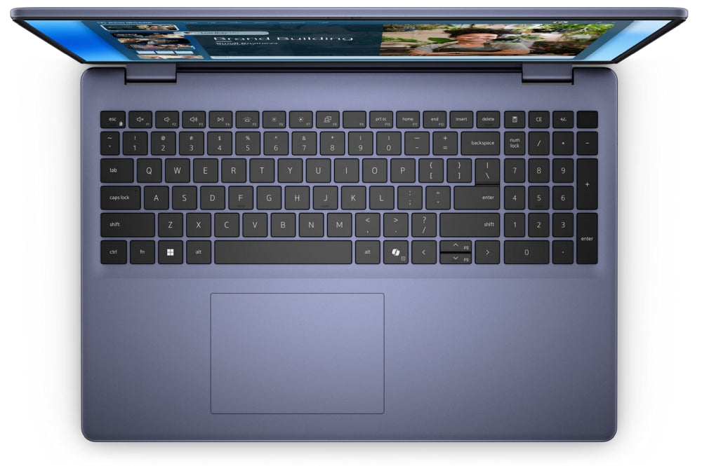 Laptop Dell 16 DC16251, Intel Core 7 150U (10 cores, up to 5.4 GHz), 16.0" FHD+(1920x1200) AG, 300ni