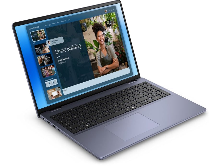 Laptop Dell 16 DC16251, Intel Core 5 120U (10 cores, up to 5.0 GHz), 16.0" FHD+(1920x1200) AG, 300ni
