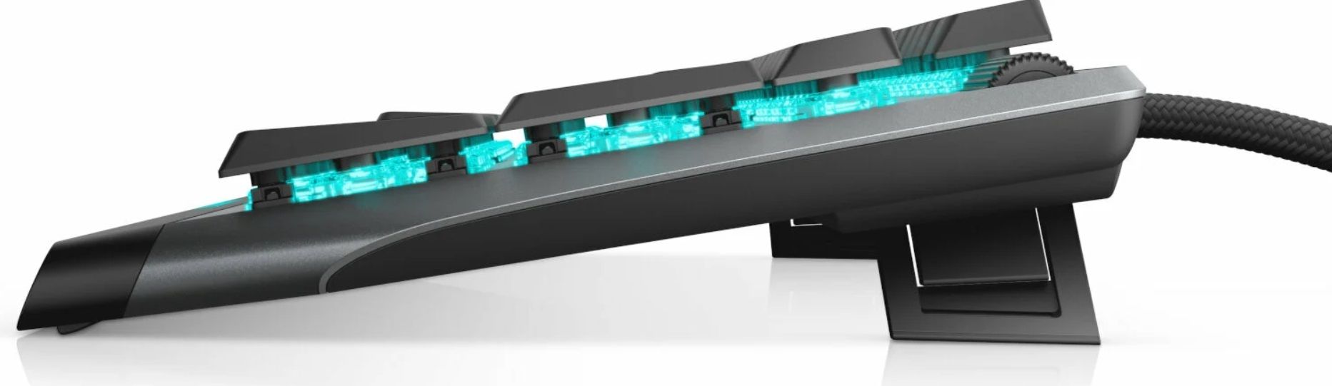 Dell Alienware 510K Low-profile RGB Mechanical Gaming Keyboard - AW510K (Dark Side of the Moon)