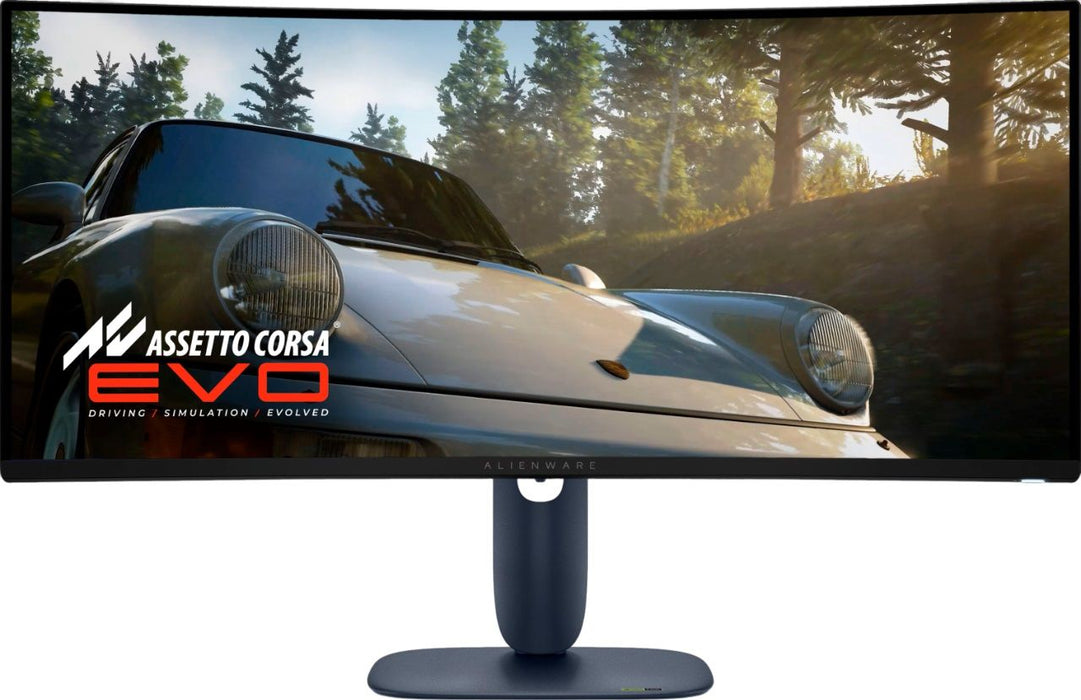 Dell Alienware AW3425DW , 34.2" CURVED QD-OLED 21:9 ,0.03ms GTG, WQHD (3440x1440), 240Hz, 1,500,000:1, 1000cd/m2, NVIDIA G-SYNC Compatible, AMD FreeSync Premium, HDR 400, 99.30% DCI-P3, HDMI, DP, USB, PIP, PBP, Height Adjustable, Swivel, Tilt, Black
