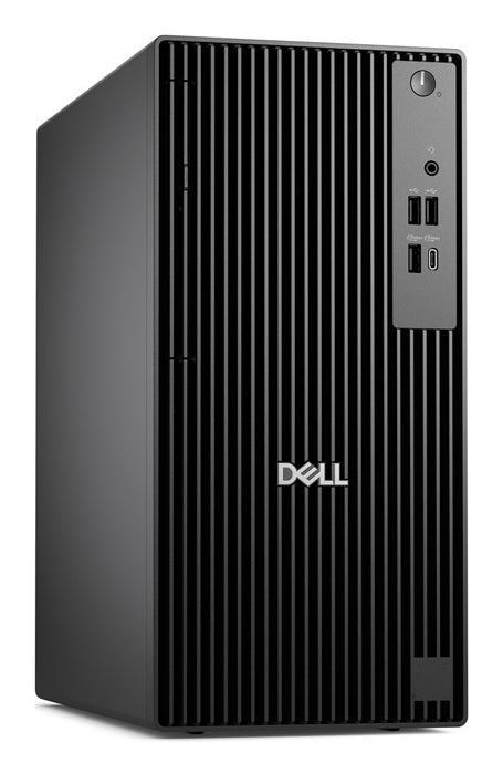 Dell Pro Tower QCT1250, Intel Core Ultra 5 235 (13 TOPS NPU, 14 cores, up to 5.0GHz), 16GB: 1 x 16GB, DDR5, up to 5600 MT/s, 512GB SSD, Integrated Graphics, 8x DVD+/-RW, Keyboard&Mouse, 180W, Win 11 Pro, 3Y PS
