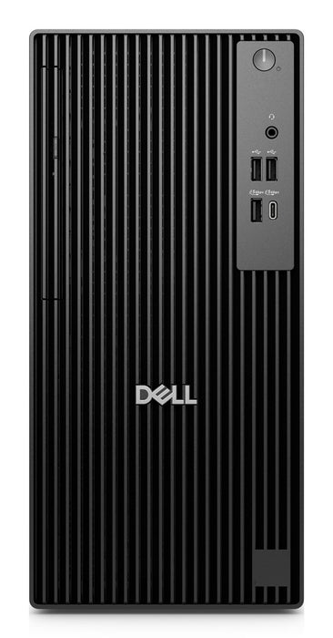 Dell Pro Tower QCT1250, Intel Core Ultra 5 235 (13 TOPS NPU, 14 cores, up to 5.0GHz), 16GB: 1 x 16GB, DDR5, up to 5600 MT/s, 512GB SSD, Integrated Graphics, 8x DVD+/-RW, Keyboard&Mouse, 180W, Win 11 Pro, 3Y PS
