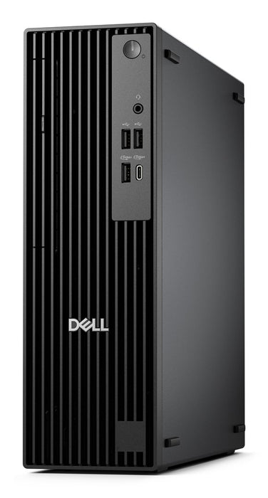 Dell Pro Slim QCS1250, Intel Core Ultra 5 235 (13 TOPS NPU, 14cores, up to 5.0GHz), 16GB: 1x16GB, DDR5, up to 5600 MT/s, 512GB SSD, Integrated Graphics, Keyboard&Mouse, 180W, Win 11Pro, 3Y PS