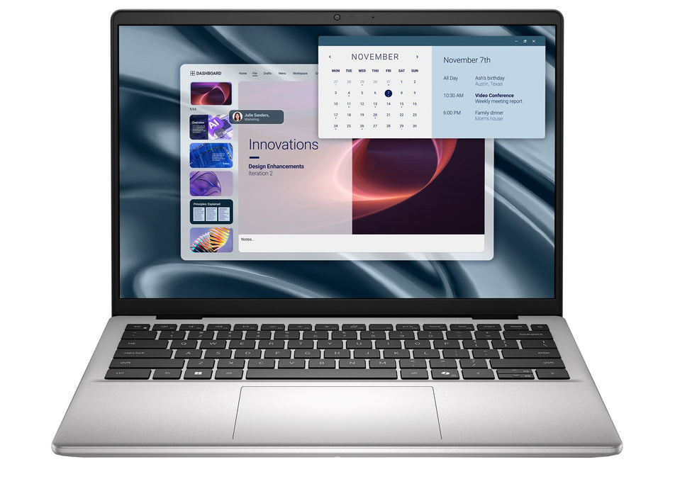 DELL Pro 14 Essential PV14250 Intel Core 5 220U Laptop 35.6 cm (14") Full HD+ 16 GB DDR5-SDRAM 512 GB SSD Wi-Fi 6 (802.11ax) Windows 11 Pro English Silver