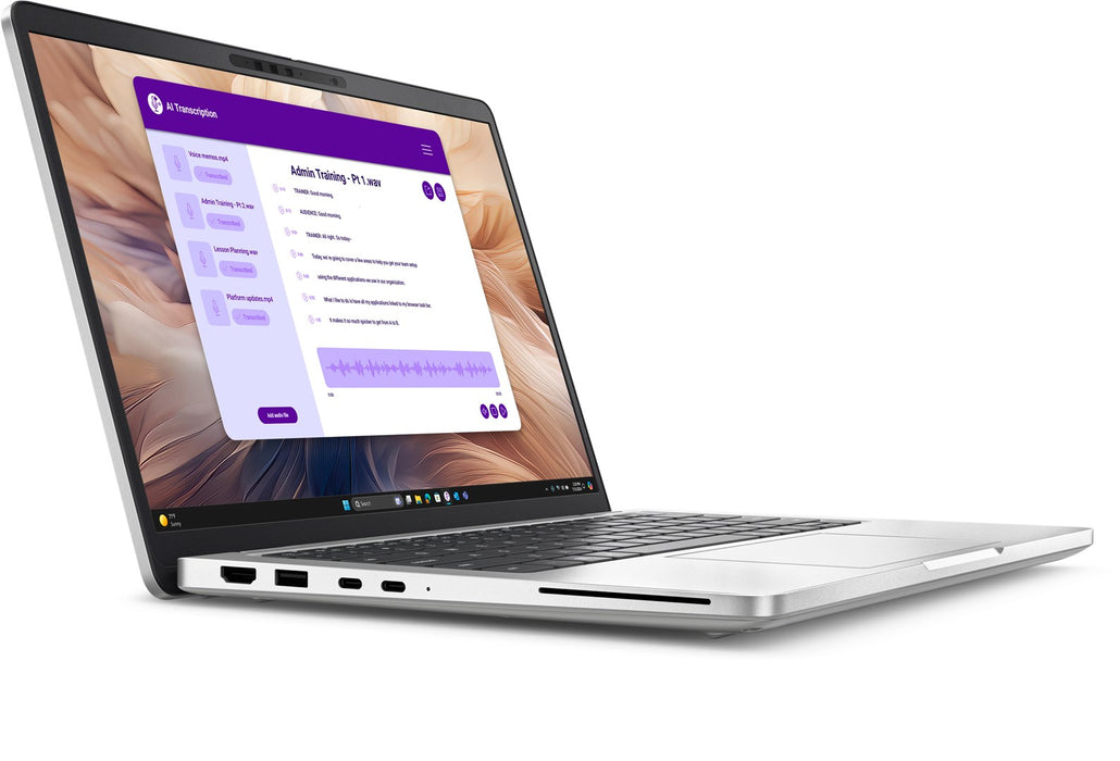 DELL Pro 13 Plus PB13250 Copilot+ PC Intel Core Ultra 7 266V Laptop 33.8 cm (13.3") Full HD+ 16 GB LPDDR5x-SDRAM 512 GB SSD Wi-Fi 7 (802.11be) Windows 11 Pro Silver